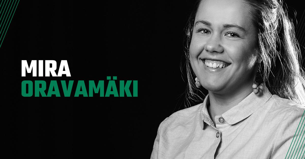 Mira Oravamäki.